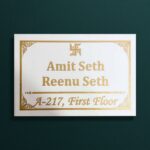 Marble nameplate Stone Nameplate Granite Nameplate Premium nameplate White Nameplate Durable Nameplate Waterproof Nameplate Premium Nameplate Trendy Nameplate Decorative Nameplate
