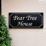 Pear Tree House Nameplate