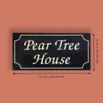 Pear Tree House Nameplate 3