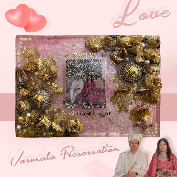 varmala preservation resin art resin varmala preservation