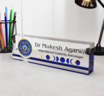 Acrylic Numberplate Acrylic Desk Nameplate Desk Nameplate Professional Nameplate Astrologer Desk Nameplate