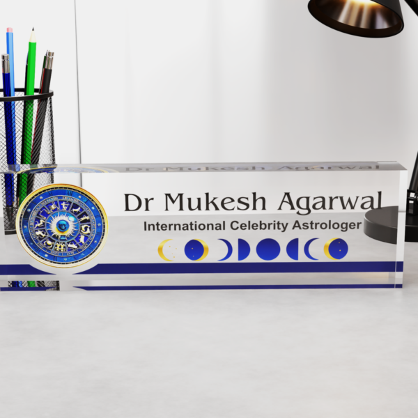 Acrylic Numberplate Acrylic Desk Nameplate Desk Nameplate Professional Nameplate