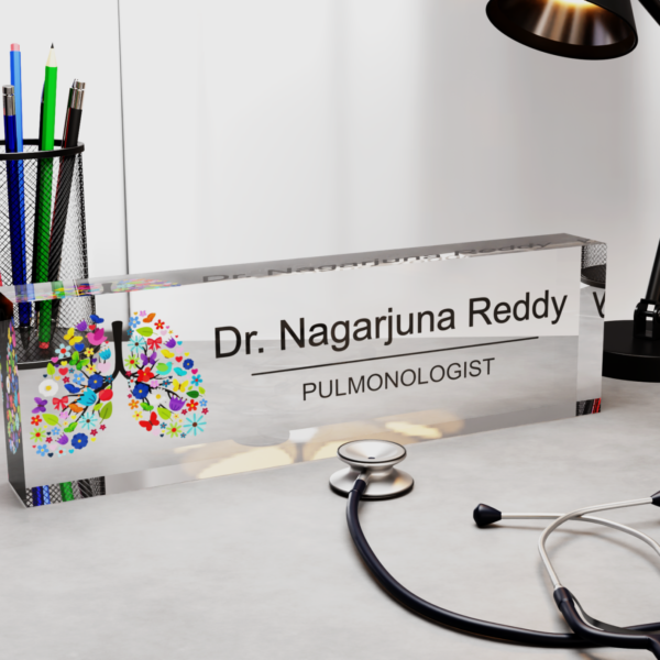 Acrylic Numberplate Acrylic Desk Nameplate Desk Nameplate Professional Nameplate Doctor Desk Nameplate