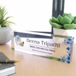 Acrylic Professional Obstetrician and Gynaecologist Desk Nameplate