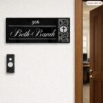 Beth Barah Black Acrylic Nameplate 1