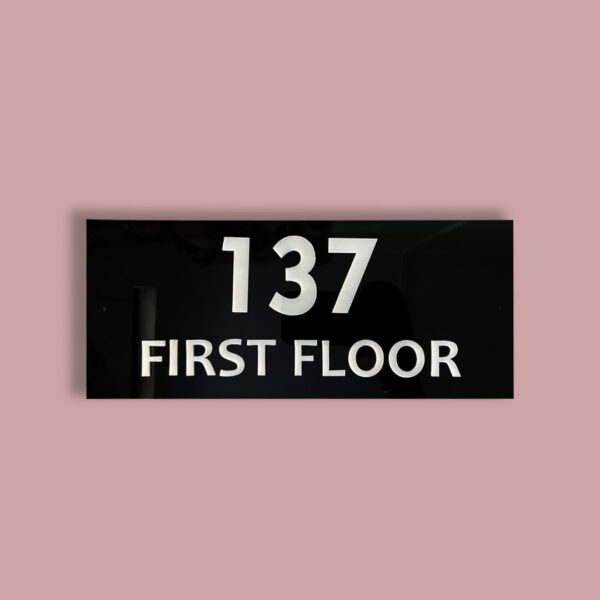 Acrylic Nameplate Premium Nameplate House Nameplate Durable Nameplate Waterproof Nameplate Trendy Nameplate Decorative Nameplate Acrylic House Nameplate