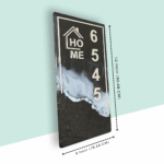 Resin Nameplate Epoxy Nameplate Premium Nameplates Trendy Nameplates Decorative Nameplates Customized Resin Nameplates Customized Resin Nameplate for Home Nameplate For Home House Entrance Nameplates Ocean Theme Nameplates