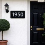 Acrylic Nameplate Premium Nameplate House Nameplate Durable Nameplate Waterproof Nameplate Trendy Nameplate Decorative Nameplate Acrylic House Nameplate