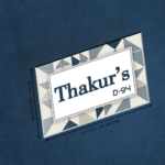 Blue Geometry Design Acrylic UV Print Nameplate 2