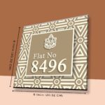 Acrylic numberplate Premium Numberplate House Numberplate Durable Numberplate Waterproof Numberplate Trendy Numberplate Decorative Numberplate Acrylic House numberplate
