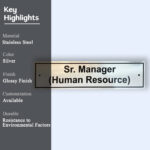 Company Designation Stainless Steel Nameplate 2