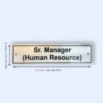 Company Designation Stainless Steel Nameplate 3