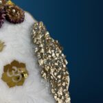 Decorative Blossom Flower Pearl Resin Nameplate 4