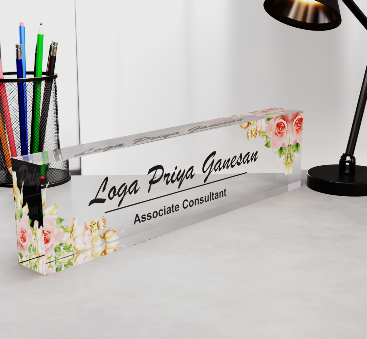 Desk Nameplates Professional Nameplates Office Nameplates Official Nameplates Nameplate For Office Desk Acrylic Nameplate
