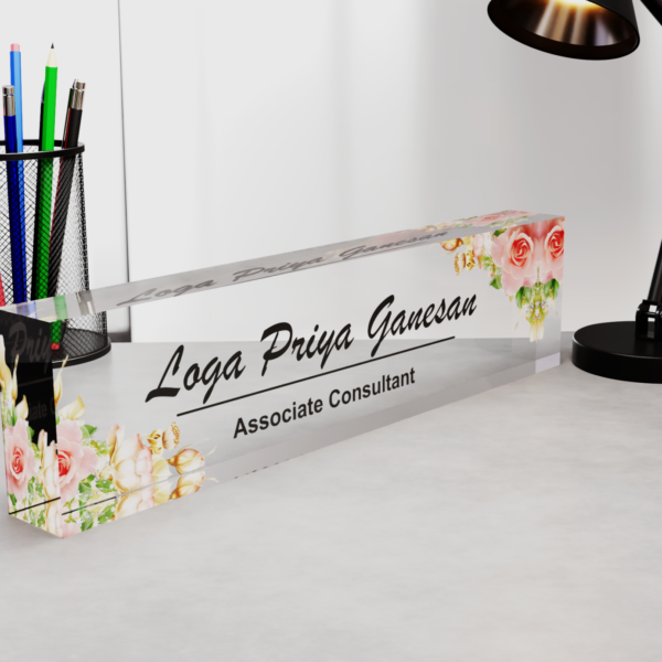 Desk Nameplates Professional Nameplates Office Nameplates Official Nameplates Nameplate For Office Desk Acrylic Nameplate