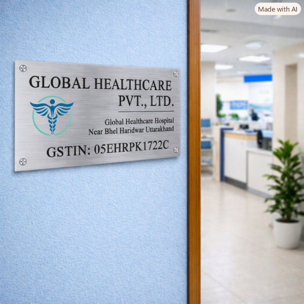 GLOBAL HEALTHCARE GST NUMBERPLATE 1