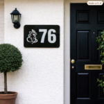 Acrylic Nameplate Premium Nameplate House Nameplate Durable Nameplate Waterproof Nameplate Trendy Nameplate Decorative Nameplate Acrylic House Nameplate