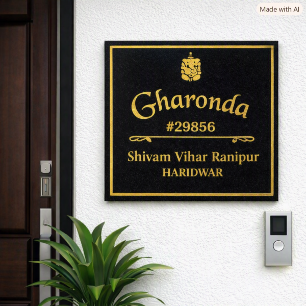 Marble nameplate Stone Nameplate Granite Nameplate Premium nameplate White Nameplate White Nameplate Waterproof Nameplate Premium Nameplate Trendy Nameplate