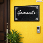 Marble Nameplate Granite Nameplate Stone Nameplate House Nameplate Granite Nameplate for House Black Nameplate in Granite Stone Nameplate for home