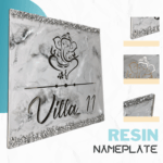 Resin Nameplate Epoxy Nameplate Resin Art Nameplate Durable Nameplate Resin Nameplate for Home Epoxy Nameplate for Home Premium Nameplate for Home Ganesha Nameplate Premium Nameplate Rectangle Nameplate