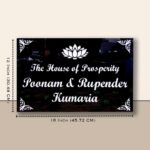 Acrylic Nameplate Premium Nameplate House Nameplate Durable Nameplate LED Nameplate Light Nameplate Waterproof Nameplate Decorative Nameplate Acrylic House Nameplate