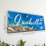 Isabella Ocean Theme Resin Nameplate 2