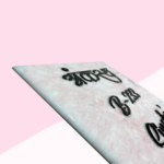 Resin Nameplate Epoxy Nameplate Resin Art Nameplate Durable Nameplate Resin Nameplate for Home Epoxy Nameplate for Home Premium Nameplate for Home Marble Texture Nameplate