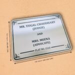 Stainless steel nameplate Professional nameplate Advocate nameplate best nameplates metal nameplate Office nameplate
