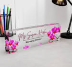 Desk Nameplates Professional Nameplates Office Nameplates Official Nameplates Nameplate For Office Desk Acrylic Nameplate