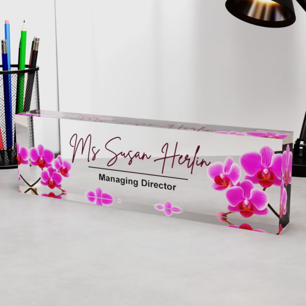Desk Nameplates Professional Nameplates Office Nameplates Official Nameplates Nameplate For Office Desk Acrylic Nameplate