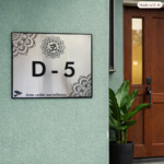 Metal Nameplate Stainless Steel Nameplate Durable Nameplate Durable Nameplate Waterproof Nameplate Trendy Nameplate Decorative Nameplate Metal House Nameplate