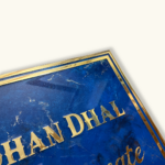 Metallic Blue Designed Professional Resin Nameplate for Corporate 5