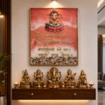 Ocean Theme Ganesha Wall Mantra