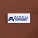 Professional Doctor White Acrylic Nameplate 2