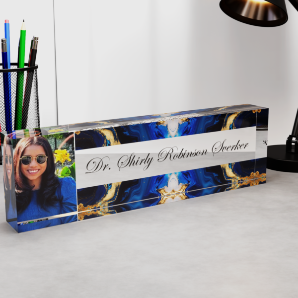 Acrylic Nameplate Acrylic Desk Nameplate Desk Nameplate Professional Nameplate Doctor Desk Nameplate
