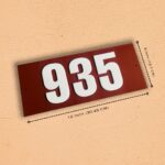 Acrylic nameplate Premium numberplate House numberplate Durable numberplate Waterproof nameplate Trendy nameplate Decorative nameplate acrylic numberplate house numberplate