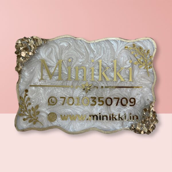 Resin Nameplates for Brands 1