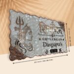 Shivangan Pearl White Resin Nameplate 3