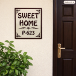 Acrylic Nameplate Premium Nameplate House Nameplate Durable Nameplate Waterproof Nameplate Trendy Nameplate Decorative Nameplate Acrylic House Nameplate