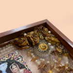 Wedding Garland Preservation in Wooden Frame 3