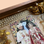 Wedding Garland Preservation in Wooden Frame 4