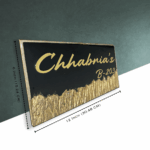 Resin nameplate Black Nameplate Epoxy nameplate Pearl Nameplate Durable Nameplate Waterproof Nameplate Premium Nameplate Trendy Nameplate Decorative Nameplate Customizable Nameplate For Home Resin Nameplate For Home Resin Nameplate For Home Customized Resin Name Sign for Entrance