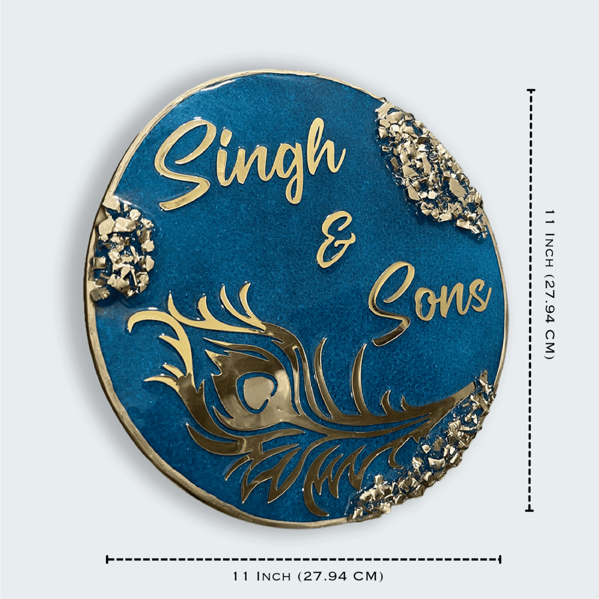 Resin Nameplate Epoxy Nameplate Premium Nameplates Trendy Nameplates Decorative Nameplates Customized Resin Nameplates Customized Resin Nameplate for Home Nameplate For Home Circle Nameplates