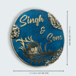 Resin Nameplate Epoxy Nameplate Premium Nameplates Trendy Nameplates Decorative Nameplates Customized Resin Nameplates Customized Resin Nameplate for Home Nameplate For Home Circle Nameplates
