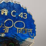 ✨ Peacock Feather Casted Resin Nameplate for Home 3