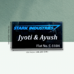 Acrylic LED Nameplate For Industrial Work 3