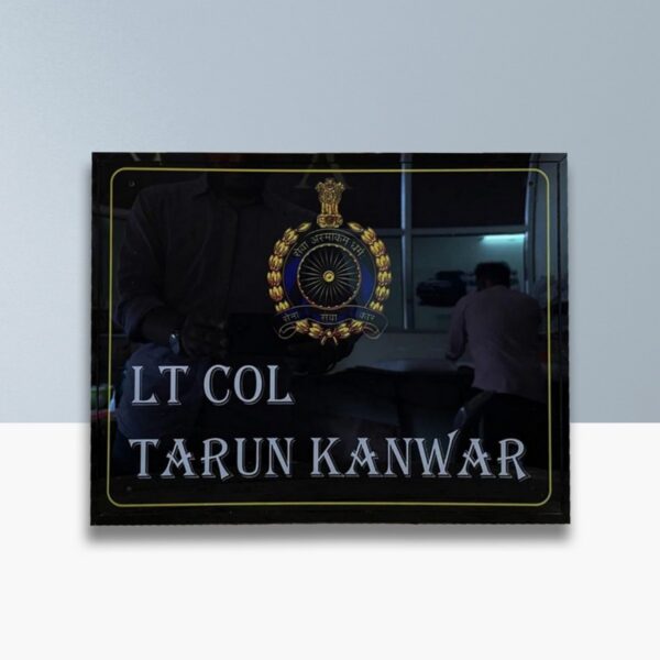 Acrylic LED Nameplate 5