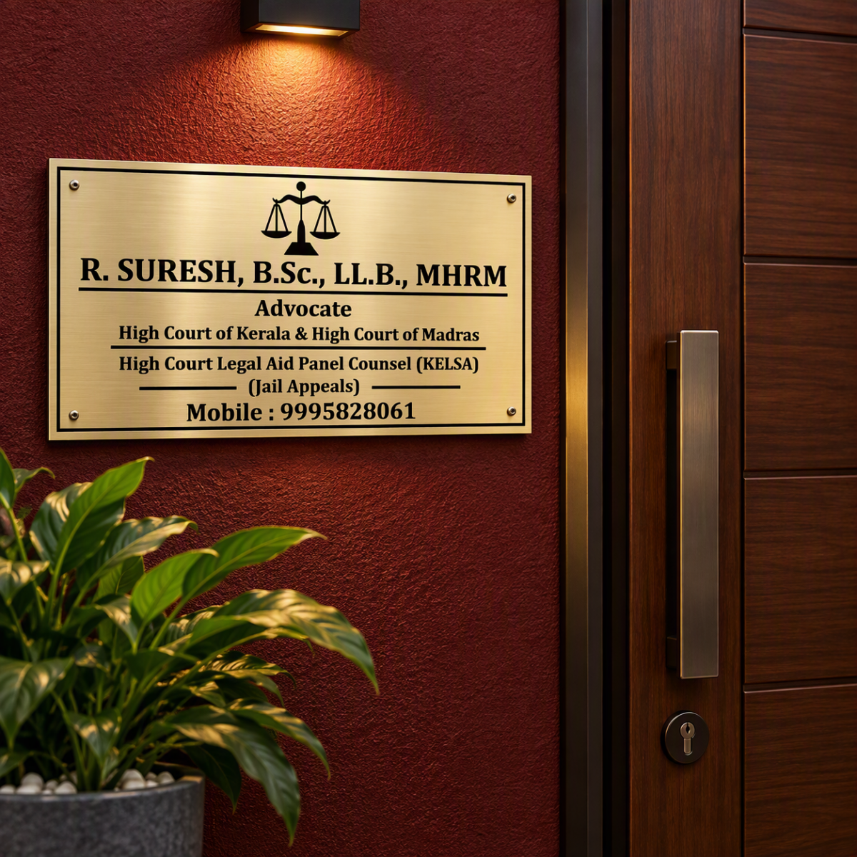 Metal Nameplate Stainless-steel Nameplate for Home Stainless-Steel Nameplate Designs Durable Nameplate Metal Nameplate for Home Premium Nameplate for Home Premium Nameplate Rectangle Nameplate Professional Nameplate Advocate Nameplate Office Nameplate