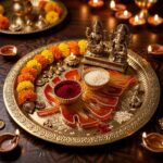 Resin Pooja Platter Resin Platter Festive Platter Diwali Pooja Paltter Pooja Platter Rakhi Platter