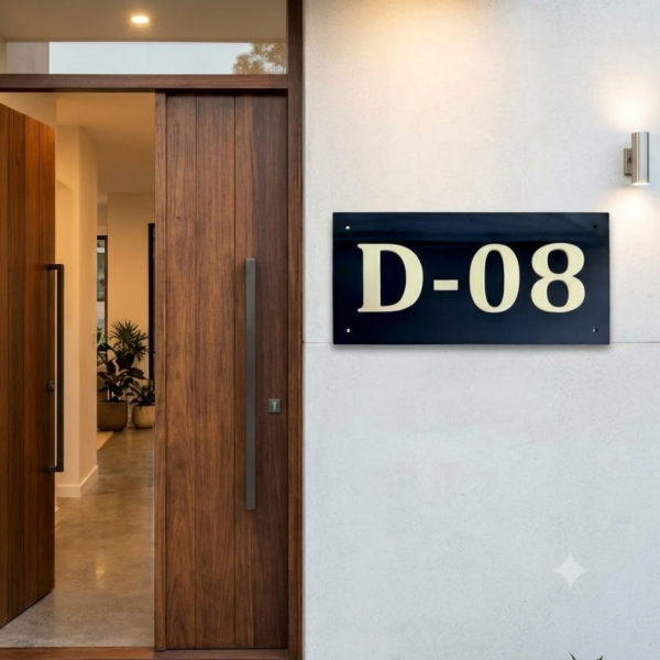Acrylic Nameplate Watreproof Nameplate House Nameplate Durable Nameplate Nameplate Waterproof Decorative Nameplate